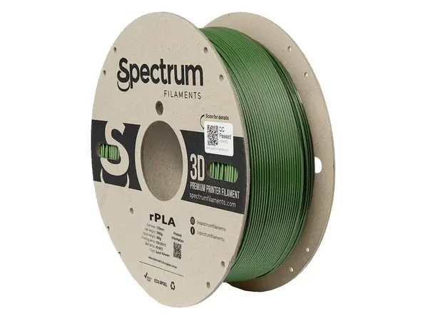 Spectrum 80559 3D filament, r-PLA, 1,75mm, 1000g, Zelený (Leaf green)