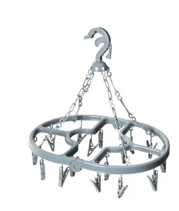 BO-CAMP Sušák na prádlo - skládací šedá Doplňky