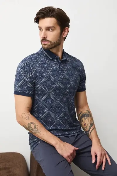 Bavlněné polo tričko Medicine