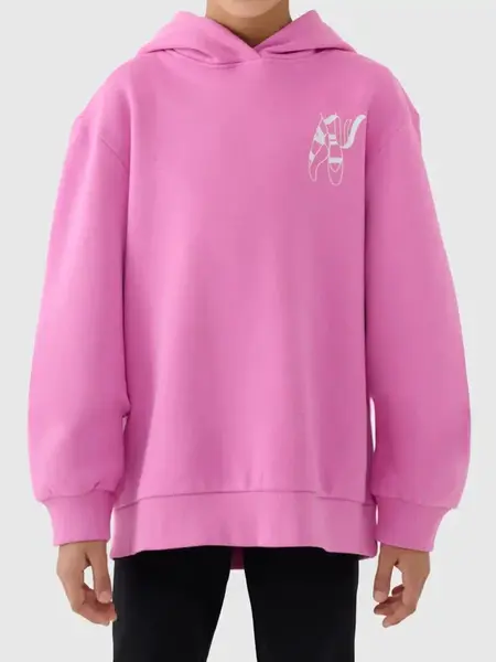 Girls' sweatshirt 4F