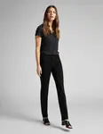 LEE Dámske džínsy  L301FS47 MARION STRAIGHT BLACK Veľkosť: 27/33