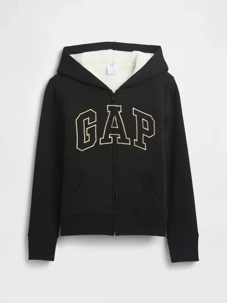 GAP Children's Insulated Sweatshirt Sherpa - Girls