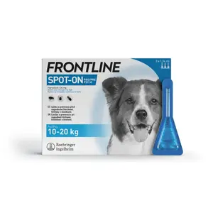 FRONTLINE SPOT-ON pro psy 10–20 kg (M) 3 pipety