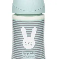 Suavinex Premium Hygge Láhev 0m+ 270 ml 1 ks proužky zelená