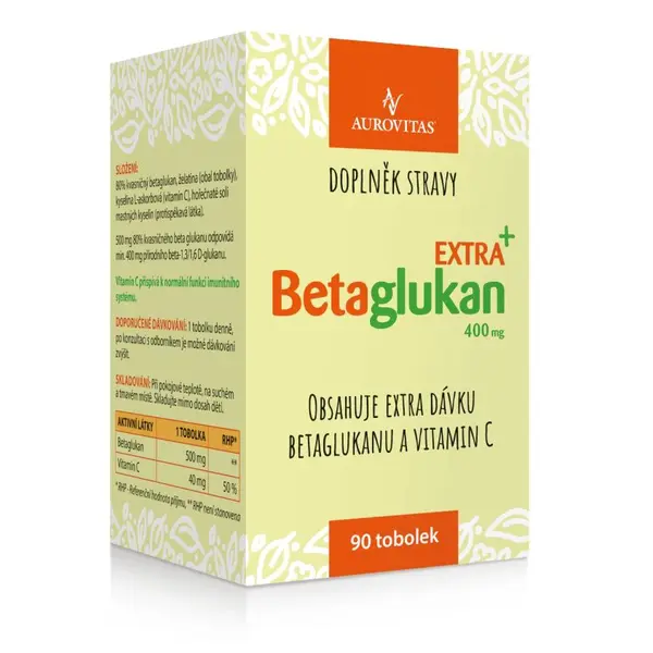 Betaglukan Extra+ 400 mg 90 tobolek