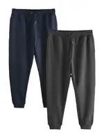 Next Nohavice  námornícka modrá / sivá