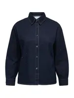 ONLY Carmakoma Blúzka 'CARMaggie'  tmavomodrá