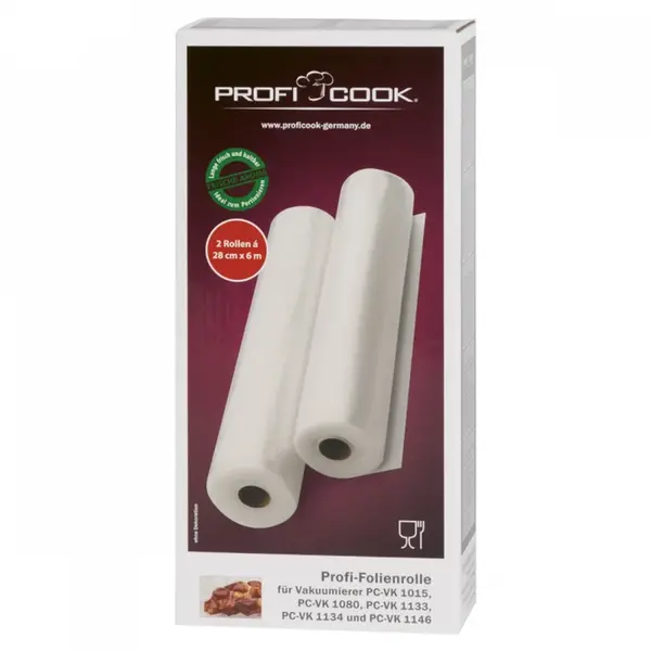 ProfiCook VK 1015 2x role 28cmx6m