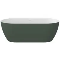 Ravak Freedom Wall II Tec voľne stojaca vaňa 170x87 cm akrylát ľavá aj pravá grey green grey green CC71200000