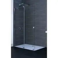 Hüppe Xtensa Pure walk-in xtensa- 1-dielne posuvné dvere XT0123.069.322
