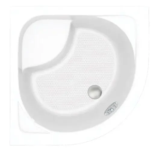 Sprchová vanička štvrťkruhová Laguna 90x90 cm akrylát SIKORO90HL0