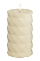 Led sviečka Deluxe Homeart Square Bloklys 7,5 x 12,5 cm