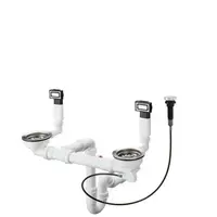 Sifón Hansgrohe nehrdzavejúca oceľ 43932800