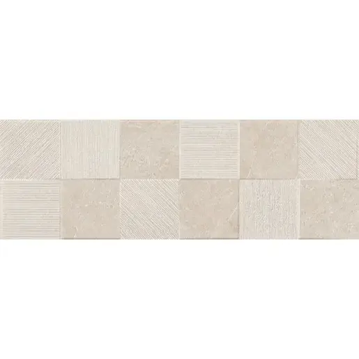 Dekor Ragno Eterna blanco strutturato Quadro 3D 30x90 cm mat ETR8HU