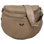 Dámská ledvinko/kabelka tmavě béžová - Firenze Jella
