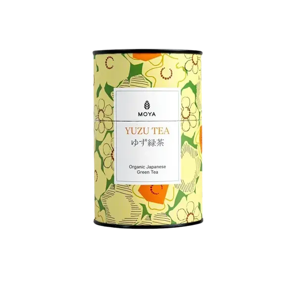 MOYA Organic japanese green tea, Yuzu tea 60 g