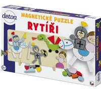Detoa Magnetické puzzle Rytíři 1 ks