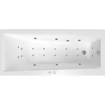 Masážna vaňa SIKO Idea Plus 170x75 cm MEDIUM akrylát pravá SIKOHMMID170P