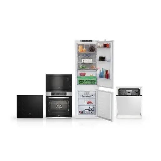 Set spotrebičov Beko BBIM12400XCS+ HII64400SMT+ BDIN36535+ BMGB25333BG+ BCNA275E4SN