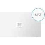 Polysan Flexia sprchová vanička obdĺžniková 100x80 cm liaty mramor 72899MAT