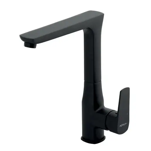 Drezová batéria Novaservis Metalia 58 s otočným ramienkom čierna 58714,5