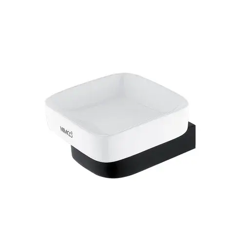 Nimco Nikau mydelnička čierny mat NKC30059K90