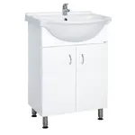 Kúpeľňová skrinka s umývadlom Multi Pro 61x50 cm biela PRO60NOVA