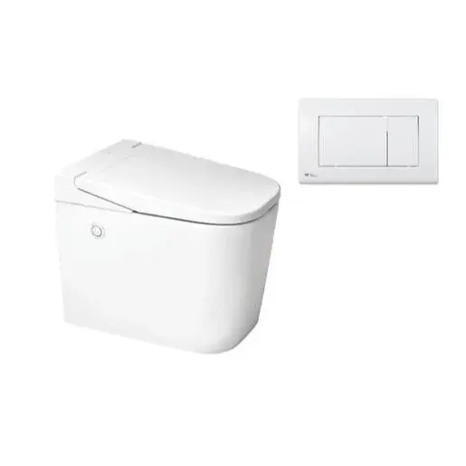 Ultimax stojace WC s technológiou OptimFlush vrátane nádržky a nástenného tlačidla SATOFSHFS3.B20