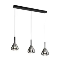 LED závesné osvetlenie Cinque Cipera čierna 345010332