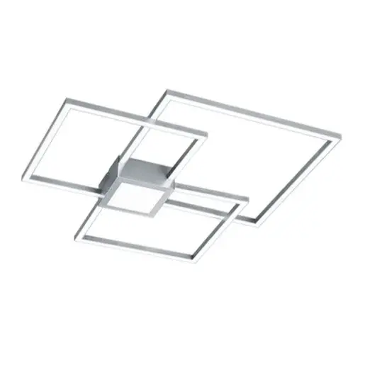 Trio Hydra led stropné osvetlenie nikel 676210407 TR676210407