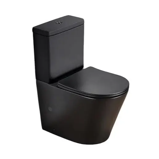 WC kombi komplet SAT Infinitio čierna matná mat vario SATINF031VPSNBKM