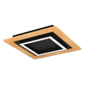 LED stropné osvetlenie Eglo TIRRENARA čierna 900603