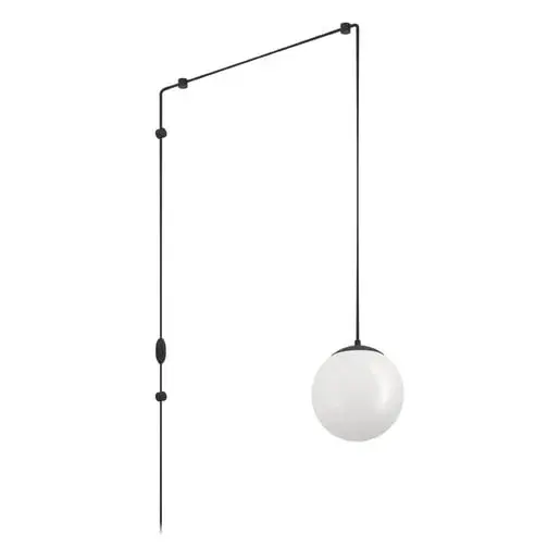 Závesné osvetlenie Eglo RONDO 3 čierna 900977