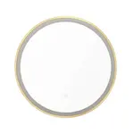 Zrkadlo so senzorom SAT 60x60 cm zlatá SATZLED60ZL