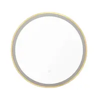 Zrkadlo so senzorom SAT 60x60 cm zlatá SATZLED60ZL