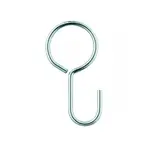 Krúžky na sprchový záves pre lanko Kleine Wolke chróm 3309101000