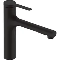 Hansgrohe Zesis M33 drezová batéria s vyťahovacou spŕškou, 2 prúdy matná čierna 74823670