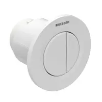 Geberit typ 01 pneumatické oddialené ovládanie plast alpská biela 116.042.11.1