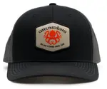 Grundéns šiltovka kracken trucker black/charcoal