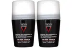 Vichy Súprava guličkových dezodorantov pre citlivú pokožku Homme 72H (Dezodorant Anti-Transpirant) 2 x 50 ml
