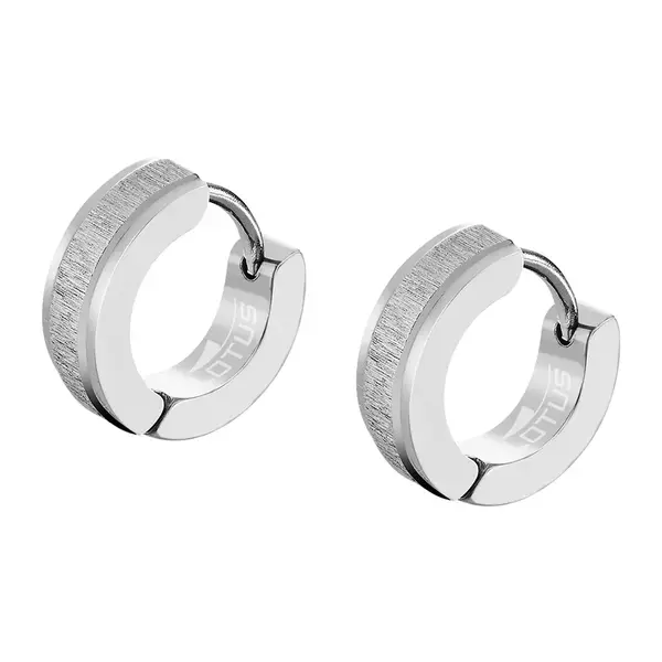 Lotus Style Štýlové kruhové náušnice z ocele LS2152-4 / 1