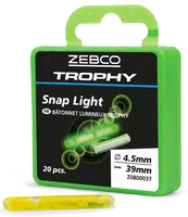Zebco chemické svetlo trophy snap light pack 20 ks 4,5x39 mm
