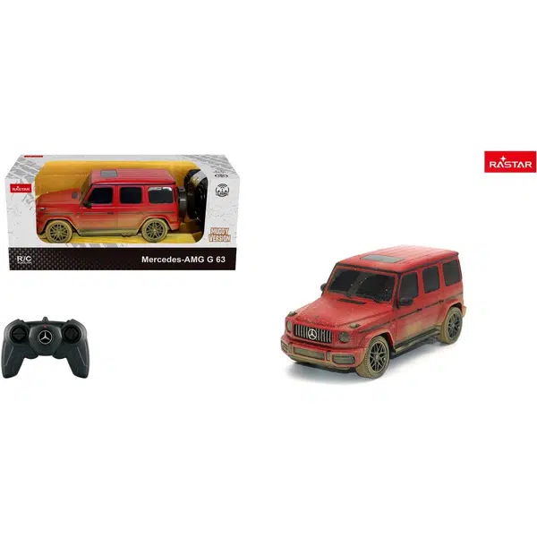 Rastar RC auto 1 : 24 Mercedes-Benz G63 AMG Muddy červené