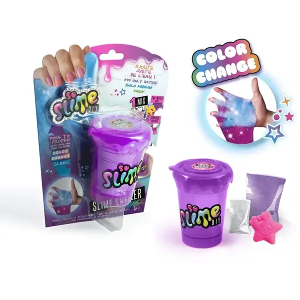 So Slime Shaker mení farbu fialový