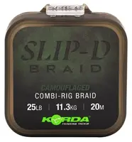 Korda náväzcová šnúra slip-d braid 25 lb 20 m