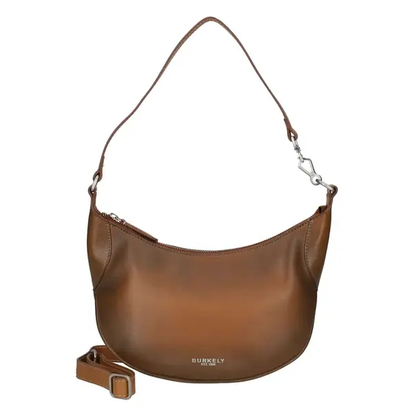 Dámská crossbody kožená kabelka Burkely Estero - koňak