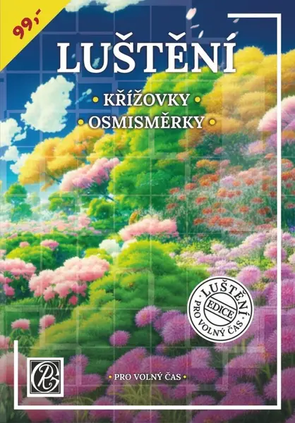 Luštění pro volný čas křížovky, osmisměrky