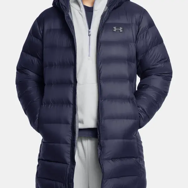 Pánská bunda Under Armour LEGEND DOWN PARKA-BLU - Pánské