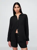 GAP Mušelínová oversize košile - Dámské