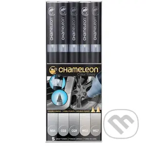Set Chameleon tónovací fixy, 5ks - šedé tóny